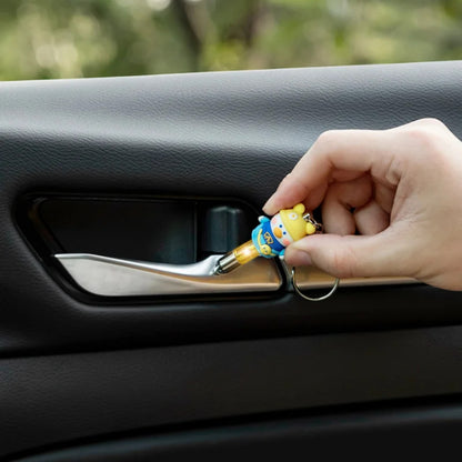 Static eliminator Human discharge releaser Car anti-static keychain Car static removal tool rod