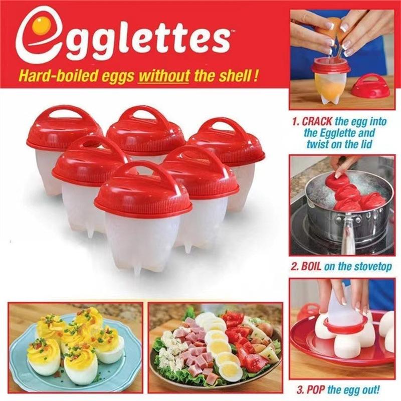 Creative Kitchen Steam Egg Cup Egg Boiler Silicone Product Egg Water Maker