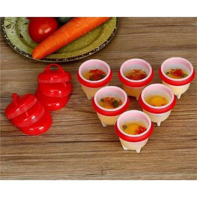 Creative Kitchen Steam Egg Cup Egg Boiler Silicone Product Egg Water Maker