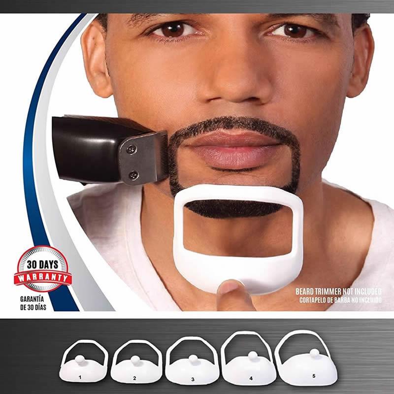 Beard Modeling Template 5-Piece Beard Modeling Template 5PCs Beard Guide