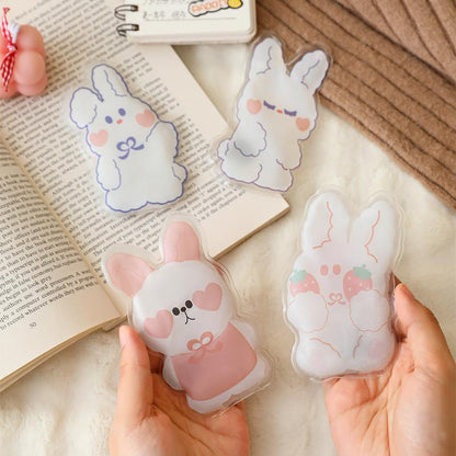 Children's cartoon hand warmer, portable and self heating, with a pocket for primary and secondary school students to keep warm