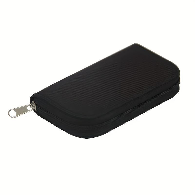 Multifunctional PVC Card Bag, 1 Count Portable Camera Card Storage Bag, SD Memory Card Bag for Home & Outdoor