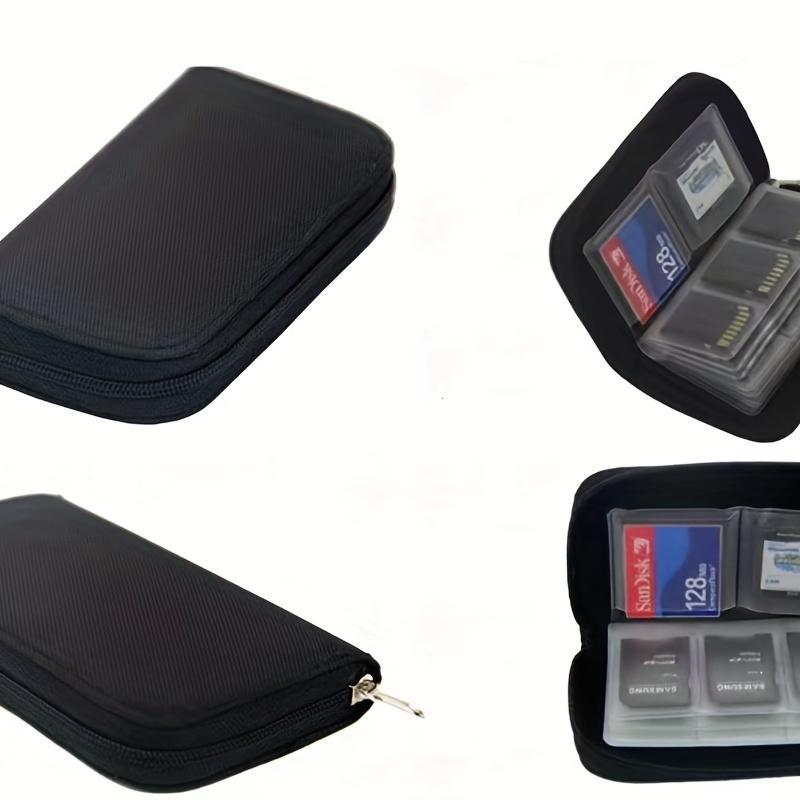 Multifunctional PVC Card Bag, 1 Count Portable Camera Card Storage Bag, SD Memory Card Bag for Home & Outdoor