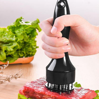 Meat Tenderizer Tool Stainless Steel Needle Ultra Sharp 16 Blades Tenderizing Beef Chicken Steak Veal Pork