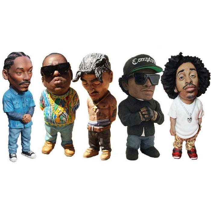 Tattoo Master Hip Hop Rapper Domestic Ornaments Resin Crafts