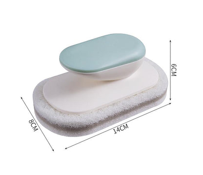 Cleaning Brush Decontamination Bathtub Brush Tile Brush Kitchen Stove Washing Pot Artifact Dishwashing Sink Spong Mop