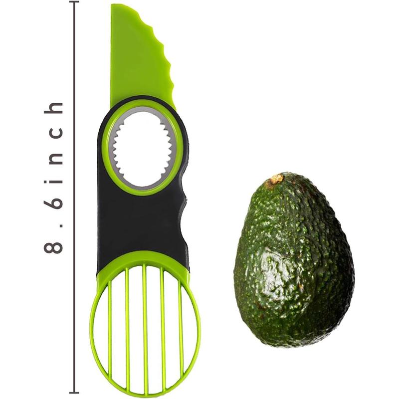 Aichoof 3 in 1 Avocado Slicer,Dishwasher Safe party gift