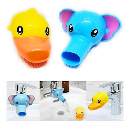 Faucet Cartoon Extender,Sink Handle Extender for Baby,Toddler and Kids Safety and Fun Hand-Washing Solution, Promotes Hand Washing in Children