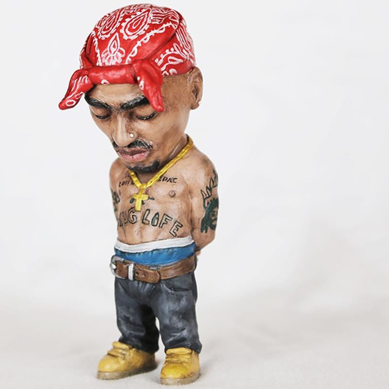 Tattoo Master Hip Hop Rapper Domestic Ornaments Resin Crafts