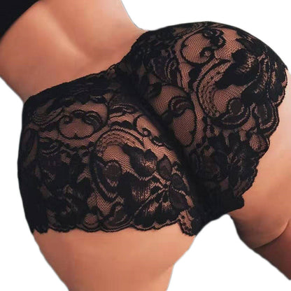 2025 Spring New Arrival Sexy Lace Panties for Women - Breathable & Comfortable European Style Lingerie - Hot Selling Trendy Design for Adults