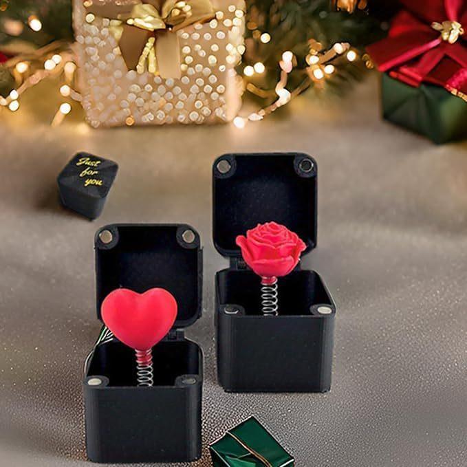 Rose Surprise Box3d Printing Plastic Decoration Love Rose Valentine's Day Gift party gift