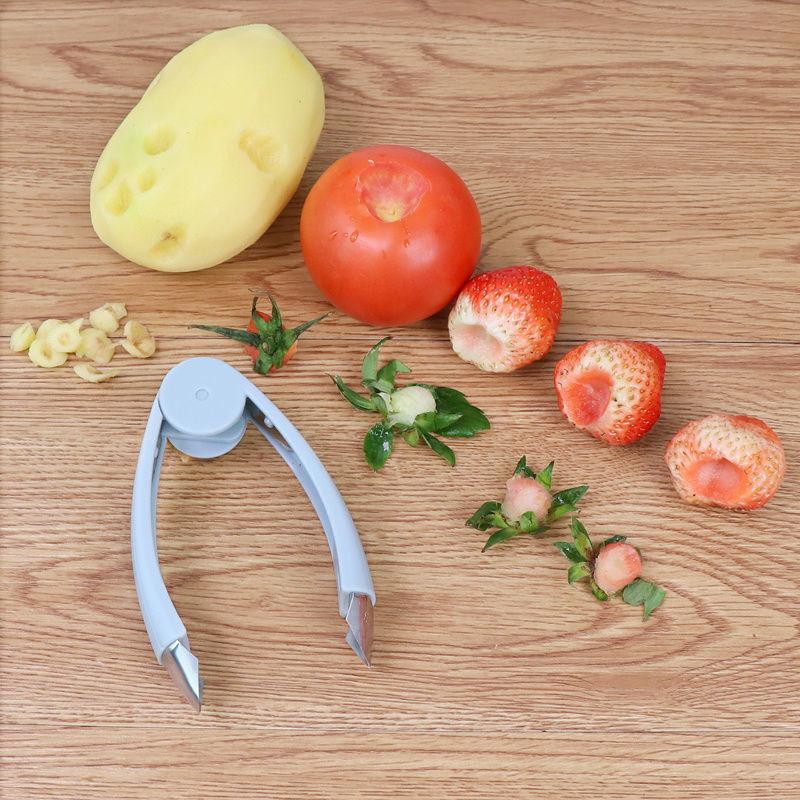 Multi-Functional Special Eye-Digging Device Stainless Steel Eye-Removing Clip Seed-Removing Pineapple Knife Peeler Artifact Hole-Digging