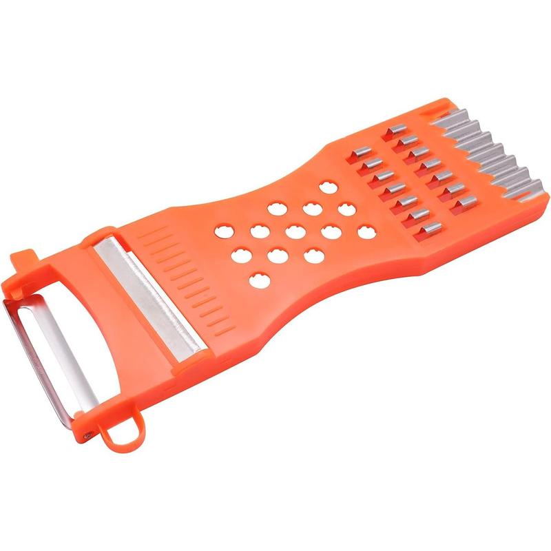 1Pcs handheld Plastic Multifunction Kitchen Peeler Grater Slicer Tool,for Vegetable,Fruit,Cucumber,Potato,Carrots,Cheese,Chef Gadgets Tools