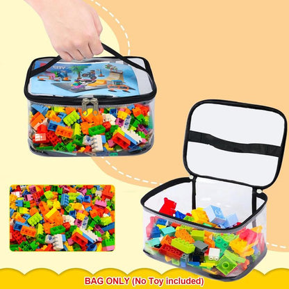 Clear Containers Viral Zippered Storage Containers, Plastic Box Cabinet