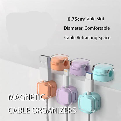 Cable Management Holder, 3 Counts/set Wall Mounted Cable Organizer, Desktop Cable Management Clip, Home Organizer for Office Desk