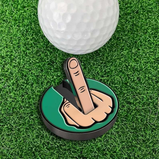 Funny Middle Finger Finger Golf Ball Marker Funny Middle Finger Golf Ball Marking Pen