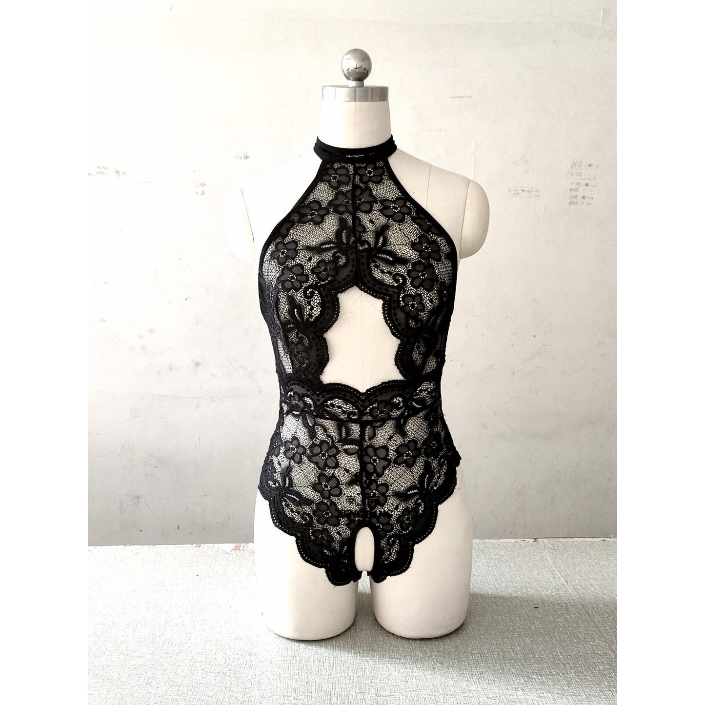 Dreamy Lace Lingerie - New Arrival Bodysuit, Open Crotch, Boudoir Lingerie Style