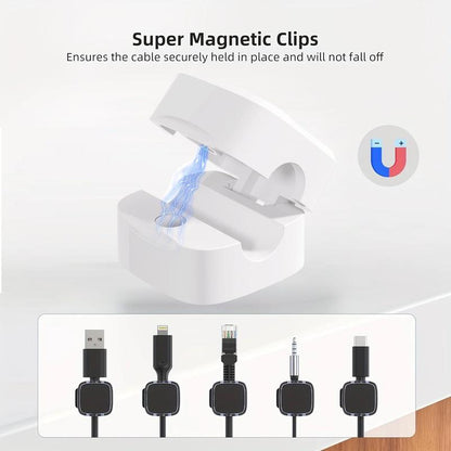 Cable Management Holder, 3 Counts/set Wall Mounted Cable Organizer, Desktop Cable Management Clip, Home Organizer for Office Desk