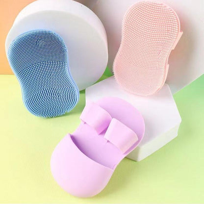 Mini Finger Facial Brush Soft Bristles Silicone Facial Brush Massage Makeup Remove Facial Cleanser Facial Brush