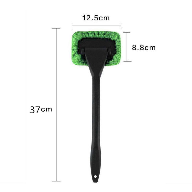 Car Windshield Cleaning Brush, Long Handle Multifunctional Car Window Cleaning Tool,