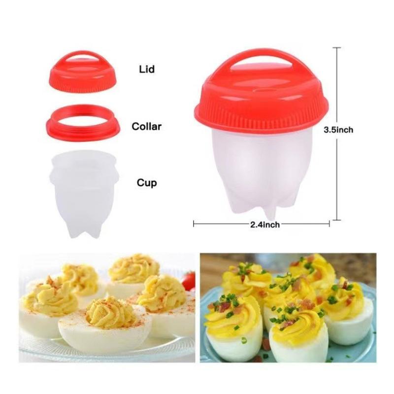 Creative Kitchen Steam Egg Cup Egg Boiler Silicone Product Egg Water Maker