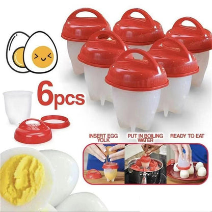 Creative Kitchen Steam Egg Cup Egg Boiler Silicone Product Egg Water Maker