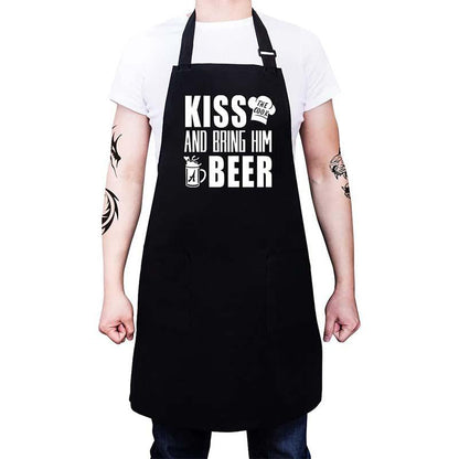 Cookout Apron No Bitchin In My Kitchen Grilling Baking Cooking Gift for Her Mom Funny Aprons Funny Food Apron Novelty Cooking Aprons for Men Black