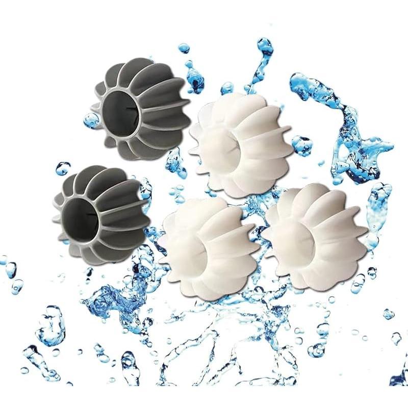 Reusable Magic Laundry Balls, 5/10 Laundry Balls Tangle Free for Washing Machines, Silicone Steamer Dryer Balls Washer Balls Laundry Balls (10pcs)