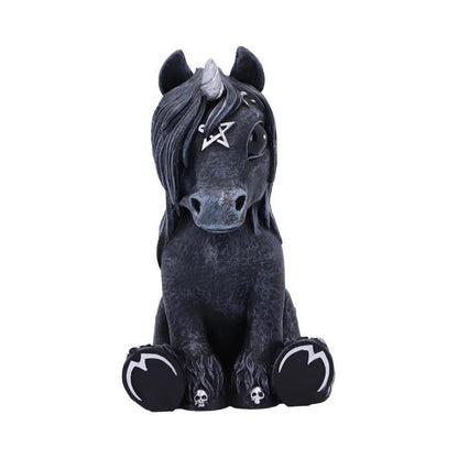 Black Unicorn Messenger Flying Dragon Three-Head Dog Statue Resin Halloween Decoration Ornaments Crafts