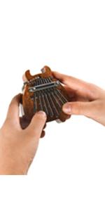 8 Key Mini Kalimba exquisite Finger Thumb Piano Marimba Musical good accessory Pendant Gift