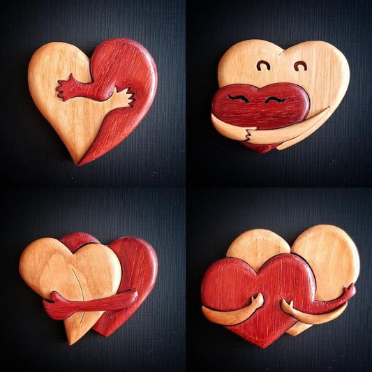 Crafts Gift Decoration Valentine's Day Wooden Love Decorations Love