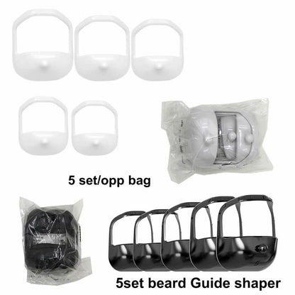 Beard Modeling Template 5-Piece Beard Modeling Template 5PCs Beard Guide