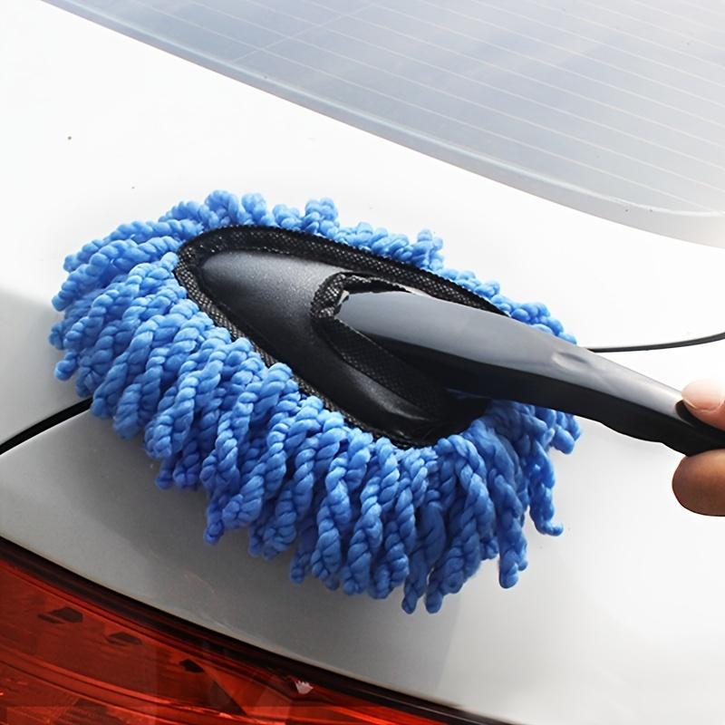 Car Cleaning Duster, 1 Count Soft Dust Removal Plush Brush, Multifunctional Cleaning Tool For Car