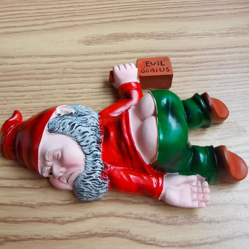 Spoof Drunk Floor Dwarf Elderly Indoor and Outdoor Courtyard Decoration Resin Sculpture Crafts