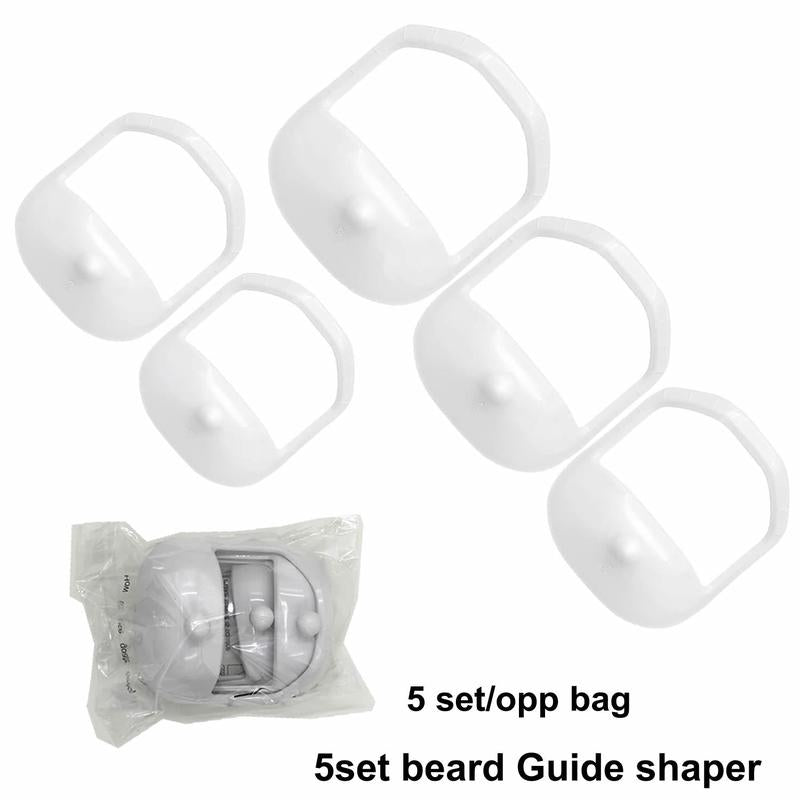 Beard Modeling Template 5-Piece Beard Modeling Template 5PCs Beard Guide