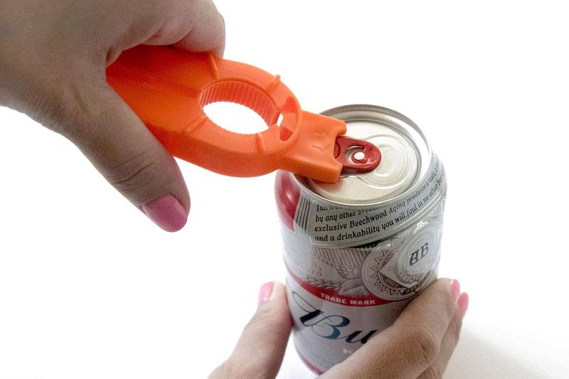 Multifunctional Bottle and Can Opener, Plastic Water Bottle, Twist-Off, Pull Tab Soup, for Weak Hands, Seniors, Elderly, Rheumatoid Arthritis, Bottle Gripper, Ergonomic Lid Seal Remover