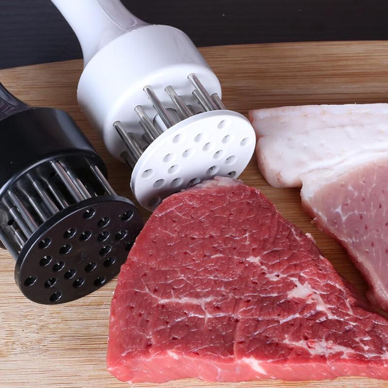 Meat Tenderizer Tool Stainless Steel Needle Ultra Sharp 16 Blades Tenderizing Beef Chicken Steak Veal Pork