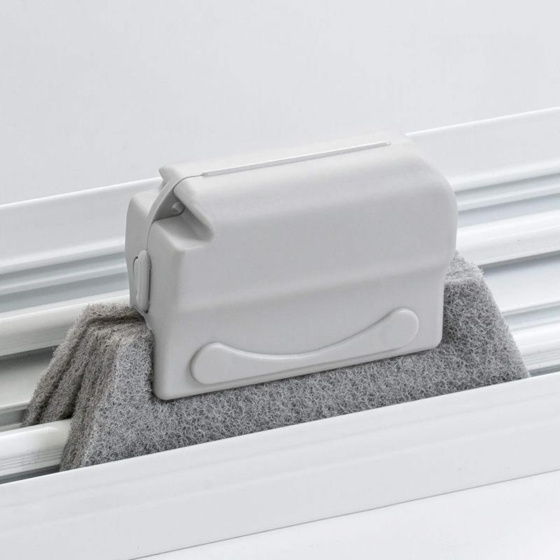 Door Window Groove Cleaning Brush Corners And Gaps Cleaner Brush Clean Window Slot Clean Tool