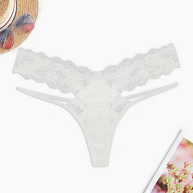 Cute Hollow Out Lace Panties - Sexy Triangle Lingerie for Women - Perfect for Adults & Couples - Trendy Design