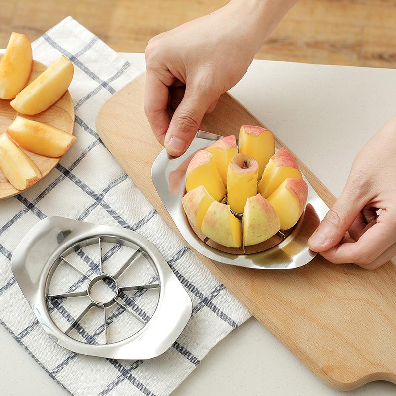 Stainless Steel Cut Fruit Cut Apple Knife Artifact Slice Block Slitting Split Corer party gift