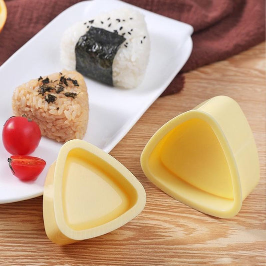 DIY Creative Baby Rice Ball Mold Kimbap Size Triangle Love Plum Blossom Animal Modeling Sushi Mold