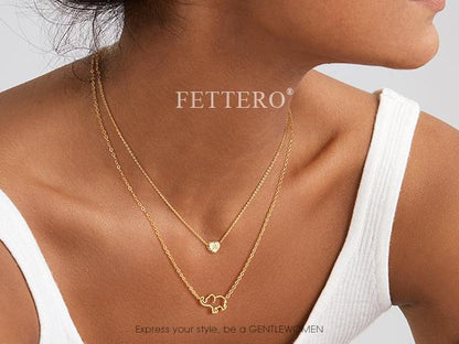 Gold Initial Heart Necklace Handmade Dainty Personalized Letter Heart Choker Necklace Gift For Women Necklace Jewelry