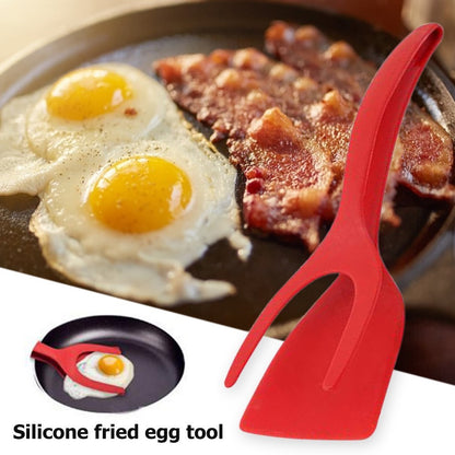 Steak Tongs and Fried Fish and Egg Tongs 2-in-1