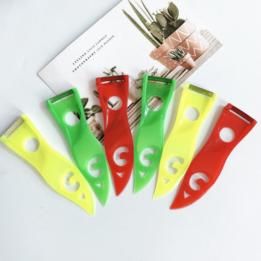 2pcs Old-Fashioned Home Fruit Peeler Multi-Functional Peeler Peeler Plane Kitchen Melon Fruit Scratcher Chicken Spear Head Planer Utensils