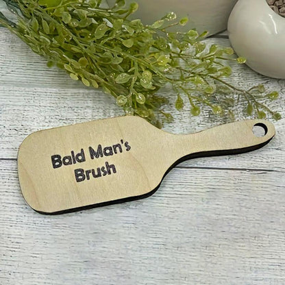 Funny Bald Men Themed Comb, 1 Count/2 Counts Novelty Party Favors Accessory, Weird Gifts for Father's Day Birthday