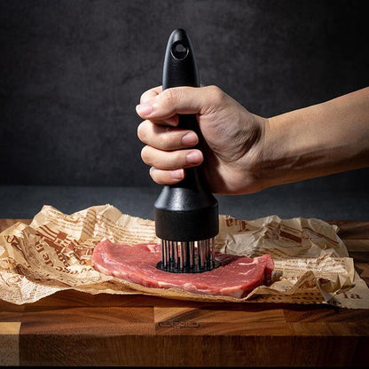 Meat Tenderizer Tool Stainless Steel Needle Ultra Sharp 16 Blades Tenderizing Beef Chicken Steak Veal Pork