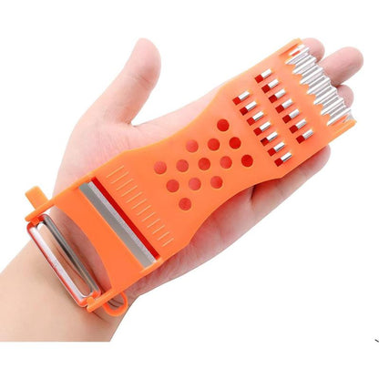 1Pcs handheld Plastic Multifunction Kitchen Peeler Grater Slicer Tool,for Vegetable,Fruit,Cucumber,Potato,Carrots,Cheese,Chef Gadgets Tools