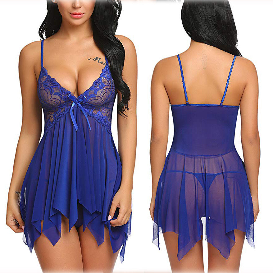 Sexy Mesh Strap Sleepwear in Multiple Colors - New Arrival for Women