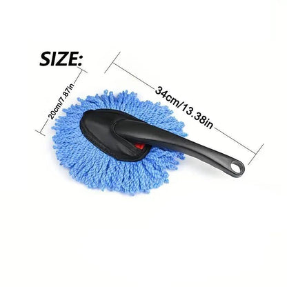 Car Cleaning Duster, 1 Count Soft Dust Removal Plush Brush, Multifunctional Cleaning Tool For Car