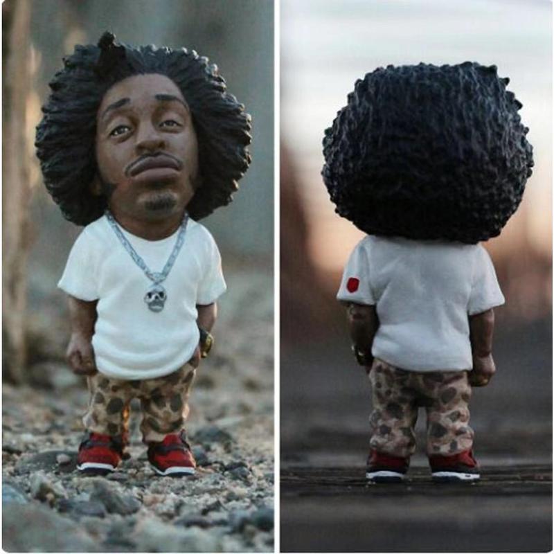 Tattoo Master Hip Hop Rapper Domestic Ornaments Resin Crafts